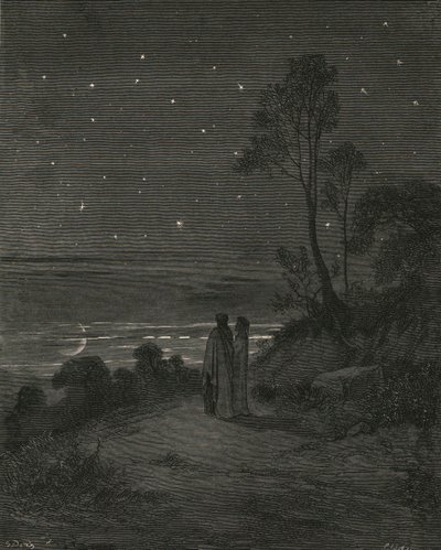 出発日でした、c1890。 作： Gustave Dore