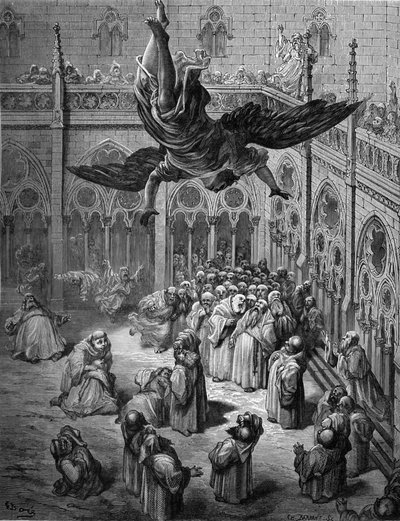 Ludovico AriostoによるOrlando Furioso 作： Gustave Dore