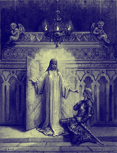 Ludovico AriostoによるOrlando Furioso 作： Gustave Dore