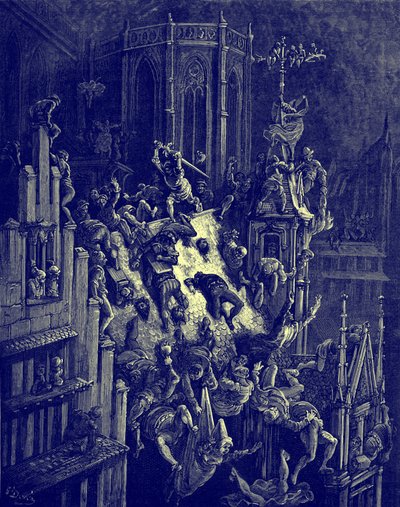 Ludovico AriostoによるOrlando Furioso 作： Gustave Dore