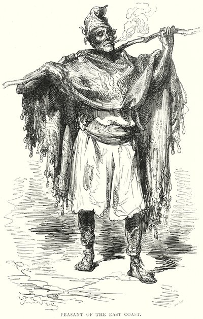 東海岸の農民（エングレーヴィング） 作： Gustave Dore