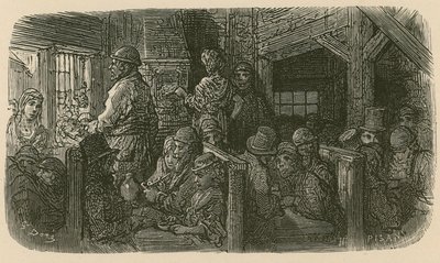 ペチコートレーンコーヒーショップ 作： Gustave Dore