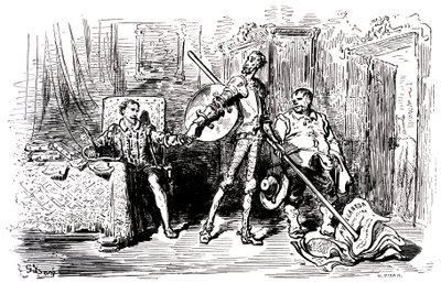 ドン・キホーテの冒険』プロローグ 作： Gustave Dore