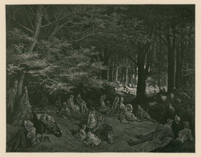 リージェンツパーク、ロンドン 作： Gustave Dore