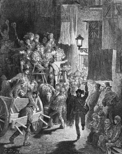 「帰国」、1872年。 作： Gustave Dore