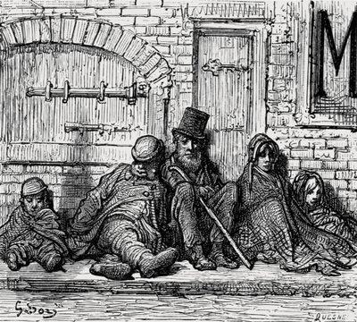 「ルーフレス！」、1872年。 作： Gustave Dore