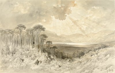 スコットランドの風景 作： Gustave Dore