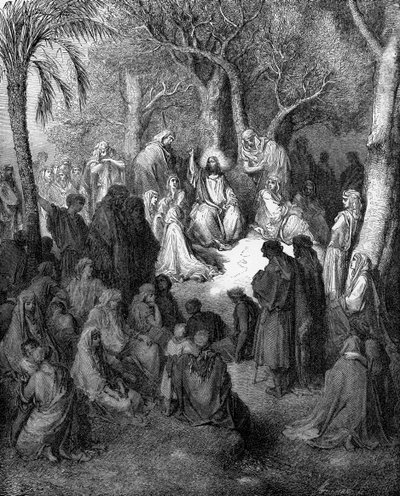 山上の説教 作： Gustave Dore