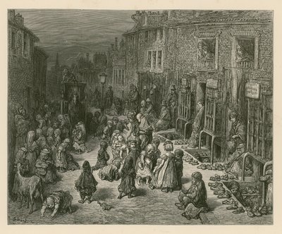 セブンダイアルズ、ロンドン 作： Gustave Dore