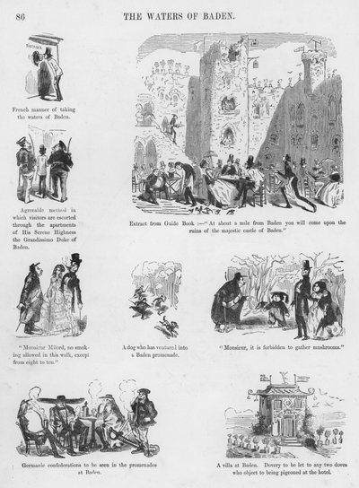 ギュスターヴ・ドーアのユーモラスでグロテスクなスケッチ(彫刻) 作： Gustave Dore