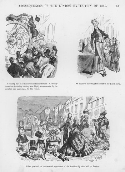 ギュスターヴ・ドーアのユーモラスでグロテスクなスケッチ(彫刻) 作： Gustave Dore