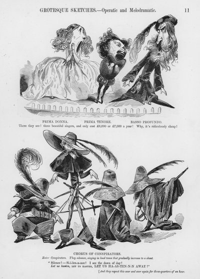 ギュスターヴ・ドーアのユーモラスでグロテスクなスケッチ(彫刻) 作： Gustave Dore