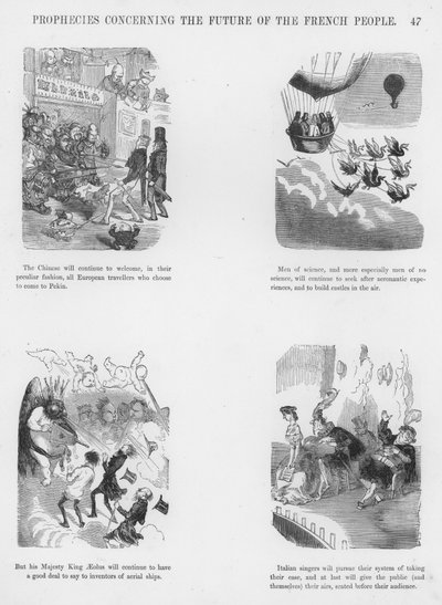 ギュスターヴ・ドーアのユーモラスでグロテスクなスケッチ(彫刻) 作： Gustave Dore