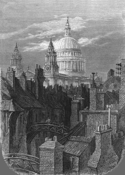 セント。 ビール醸造所橋からのポール」、1872年。 作： Gustave Dore