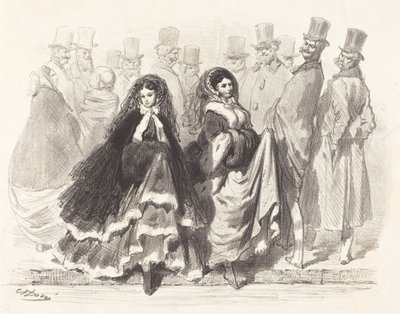 ストリートシーン 作： Gustave Dore