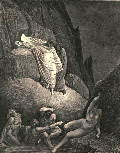 タイ人はこれ、娼婦、c1890です。 作： Gustave Dore