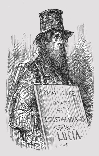 「アニメーション サンドイッチ」、1872 年。 作： Gustave Dore