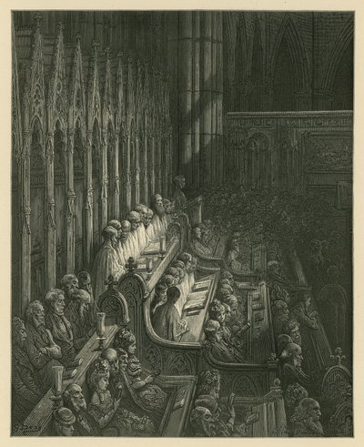 ウェストミンスター寺院合唱団 作： Gustave Dore