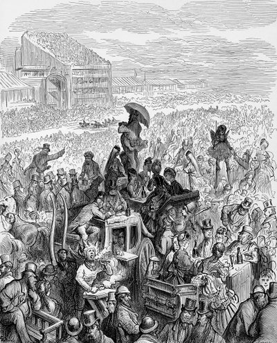 グスタフ・ドレの「ダービー - 昼食にて 作： Gustave Dore
