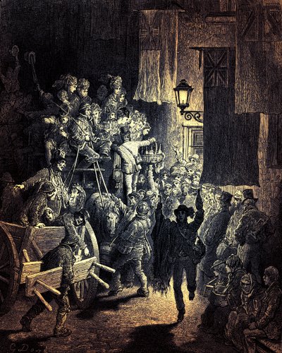 ダービー-ギュスターヴ・ドレによる帰国 作： Gustave Dore