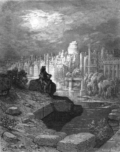 「ニュージーランド人」、1872年。 作： Gustave Dore