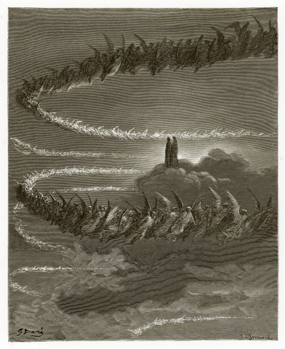 木星の精霊 作： Gustave Dore