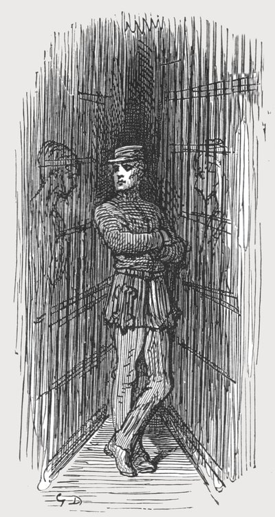 「ターンキー」、1872年。 作： Gustave Dore
