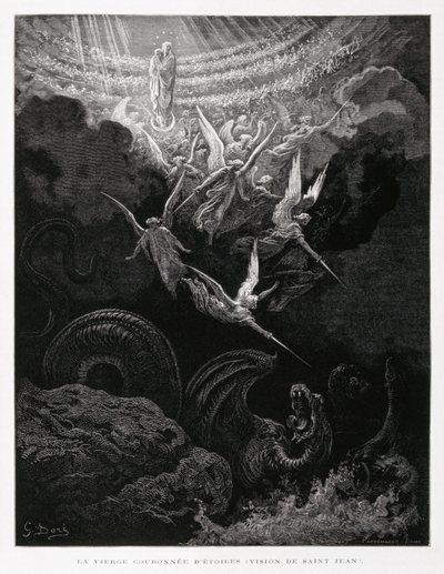 聖母の戴冠式 作： Gustave Dore