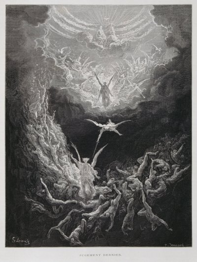 最後の審判（ドーレ聖書より 作： Gustave Dore