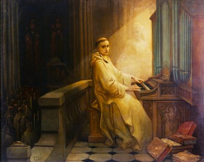 僧侶の夢 作： Gustave Dore