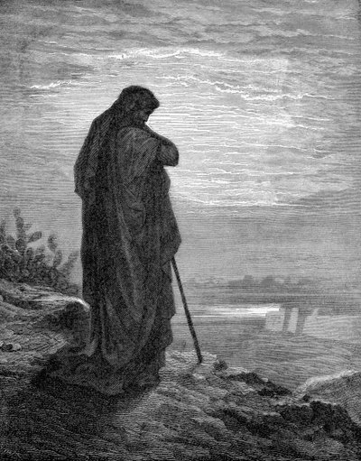 預言者アモスは 作： Gustave Dore