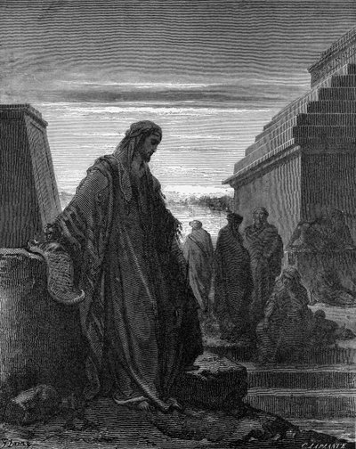 預言者ダニエル 作： Gustave Dore