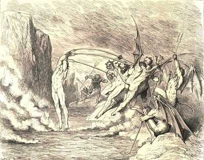 これは、彼らは100以上のフック、c1890で彼を組みました。 作： Gustave Dore