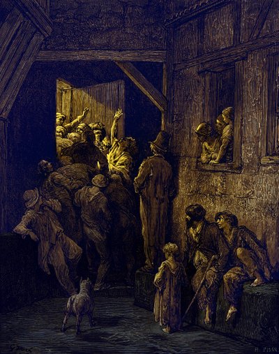 ラスタークリフ、ギュスターヴドレ作 作： Gustave Dore