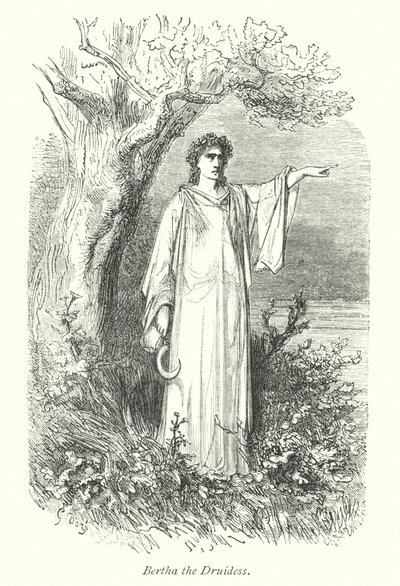 ウィンザーの森（エングレーヴィング） 作： Gustave Dore