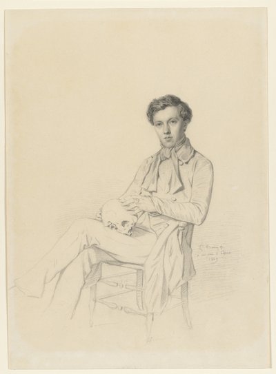 シャルル・パッサン、1849年。 作： Gustave Edward Barry