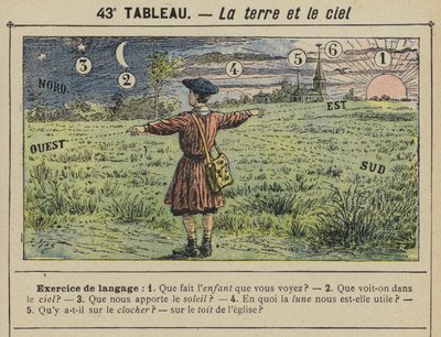 地球と空 作： Gustave Fraipont