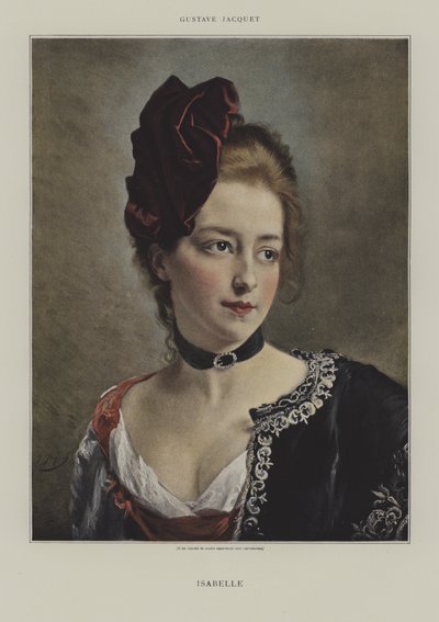 イザベル 作： Gustave Jacquet