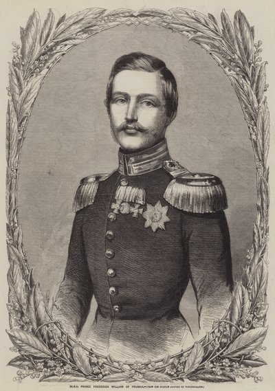 プロイセンのHRH Prince Frederick William 作： Gustave Janet