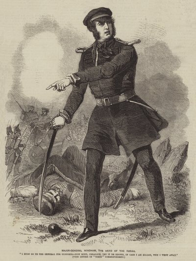 レダンの英雄、ウィンダム少将 作： Gustave Janet
