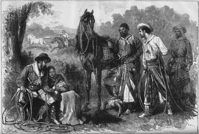 1878年のパリ万国博覧会。Jardin d