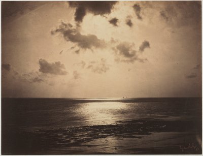 太陽の影響、ノルマンディー 作： Gustave Le Gray