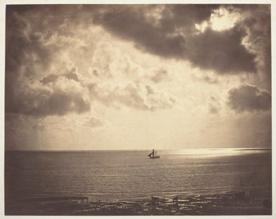ブリッグ・オン・ザ・ウォーター、1856年。 作： Gustave Le Gray