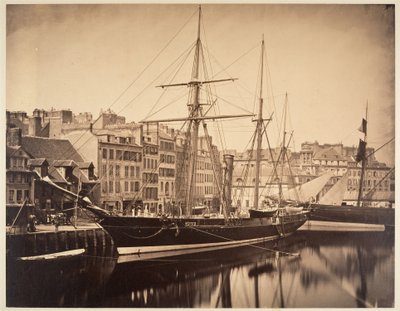 ラ・レーヌ・オルタンス-皇帝のヨット、ル・アーヴル 作： Gustave Le Gray