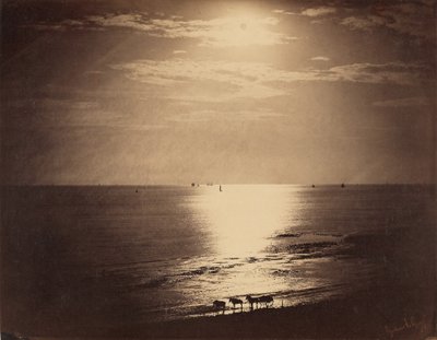 ル・ソレイユ・オ・ゼニス - オセアン／ノルマンディー、ゼニスの太陽 作： Gustave Le Gray