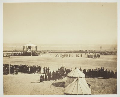 ミサ、カンプ・ド・シャロン 作： Gustave Le Gray