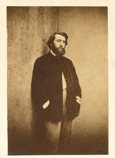 エドモンドコティネット1824-1895の肖像c。 1848-50。 作： Gustave Le Gray