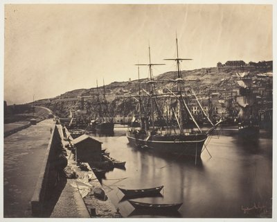 セット地中海の港と都市 (Port et Ville de Sète-Mediterranée) 作： Gustave Le Gray