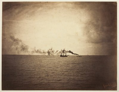 タグボート、185657。 作： Gustave Le Gray