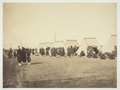 無題 [Zouaves]、1857 年。 作： Gustave Le Gray